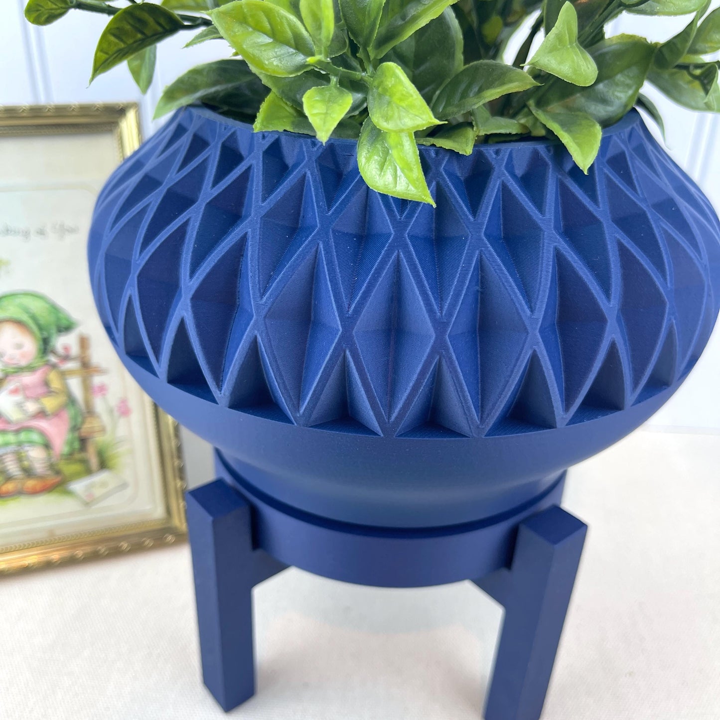 Ersos Planter Pot, Indoor Flower Pot, Tabletop Planter