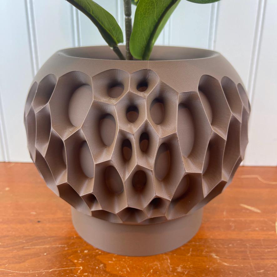 Indoor Flower Pot, The Virus Planter Pot, Houseplants, Ecofriendly