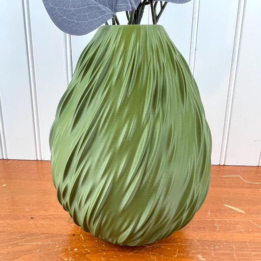 Modern  Flower Vase, Rain Flower Vase, Multiple Colors