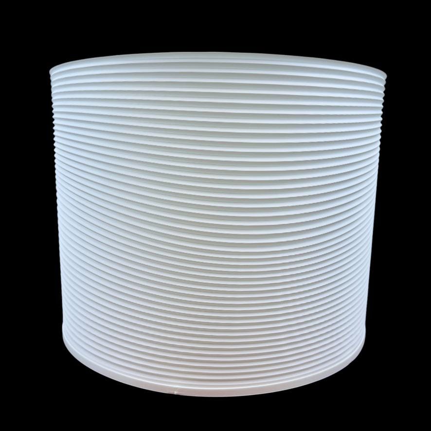 Ridged Table Lamp, Desk Lamp and Shade, Bedside Lamp