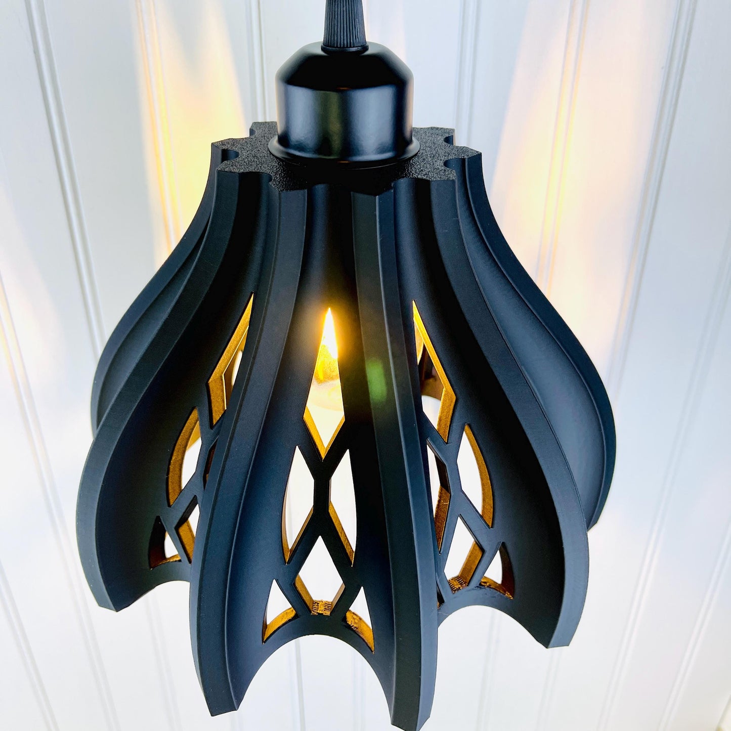 Gothic Inspired Pendant Lamp, Arch Pendant Lamp