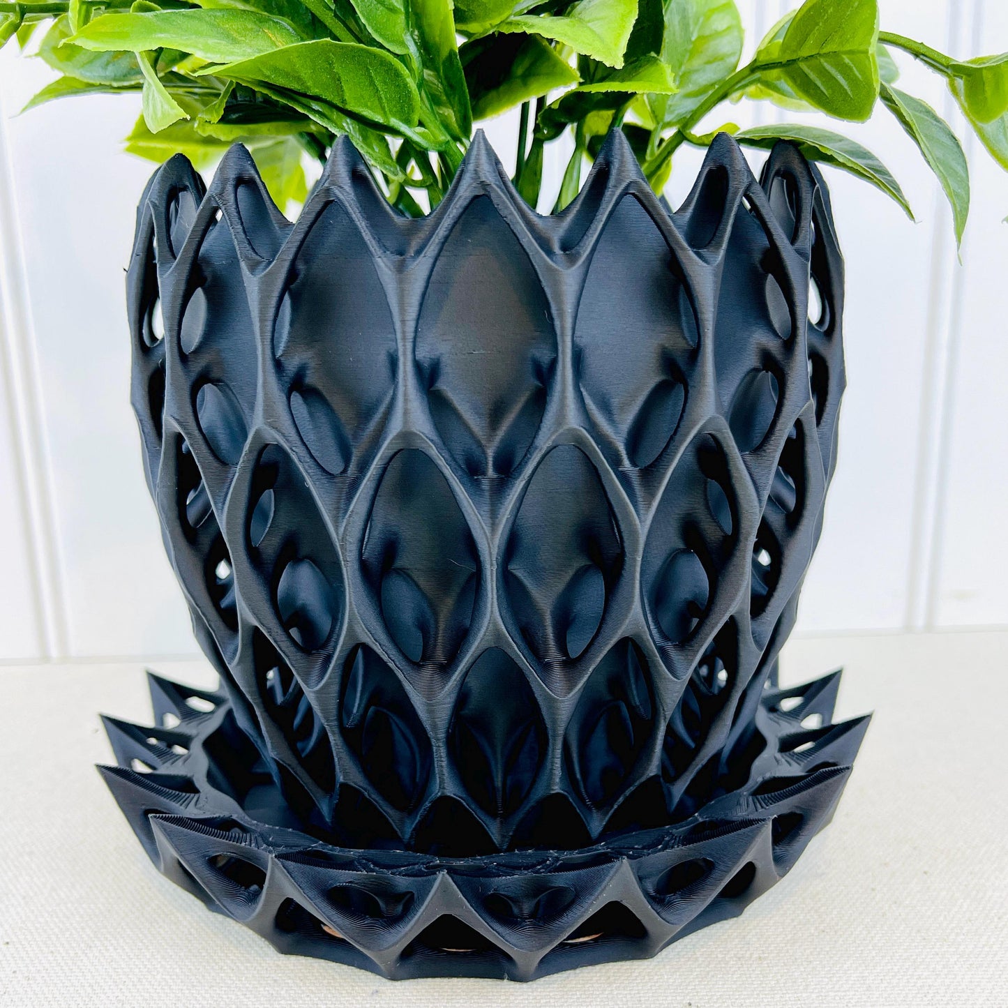 Invader Planter Pot, Small Indoor Flower Pot, Tabletop Plantet