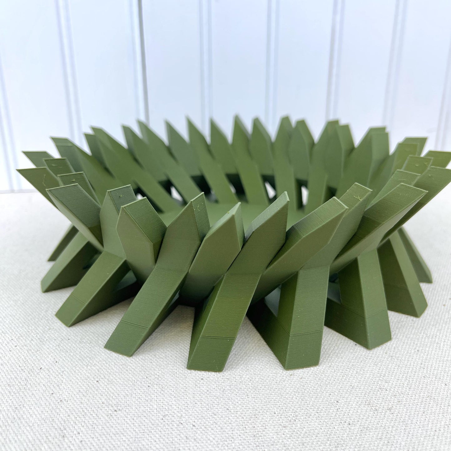 Novi Catch-All Bowl, Modern Storage Bowl, Spiky Design, Functional Art