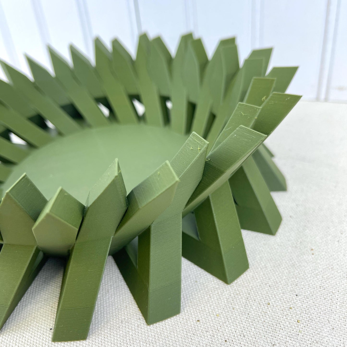Novi Catch-All Bowl, Modern Storage Bowl, Spiky Design, Functional Art