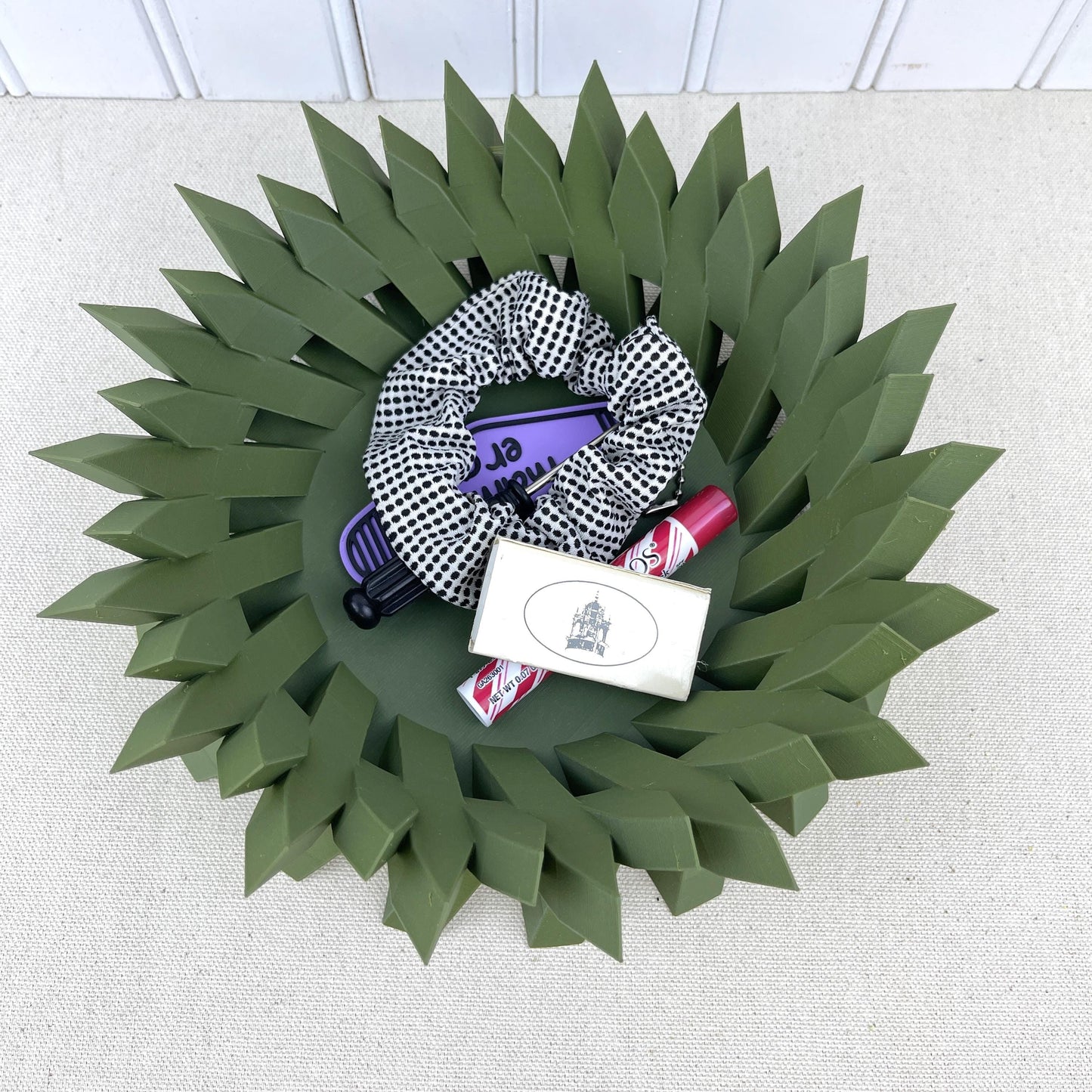 Novi Catch-All Bowl, Modern Storage Bowl, Spiky Design, Functional Art