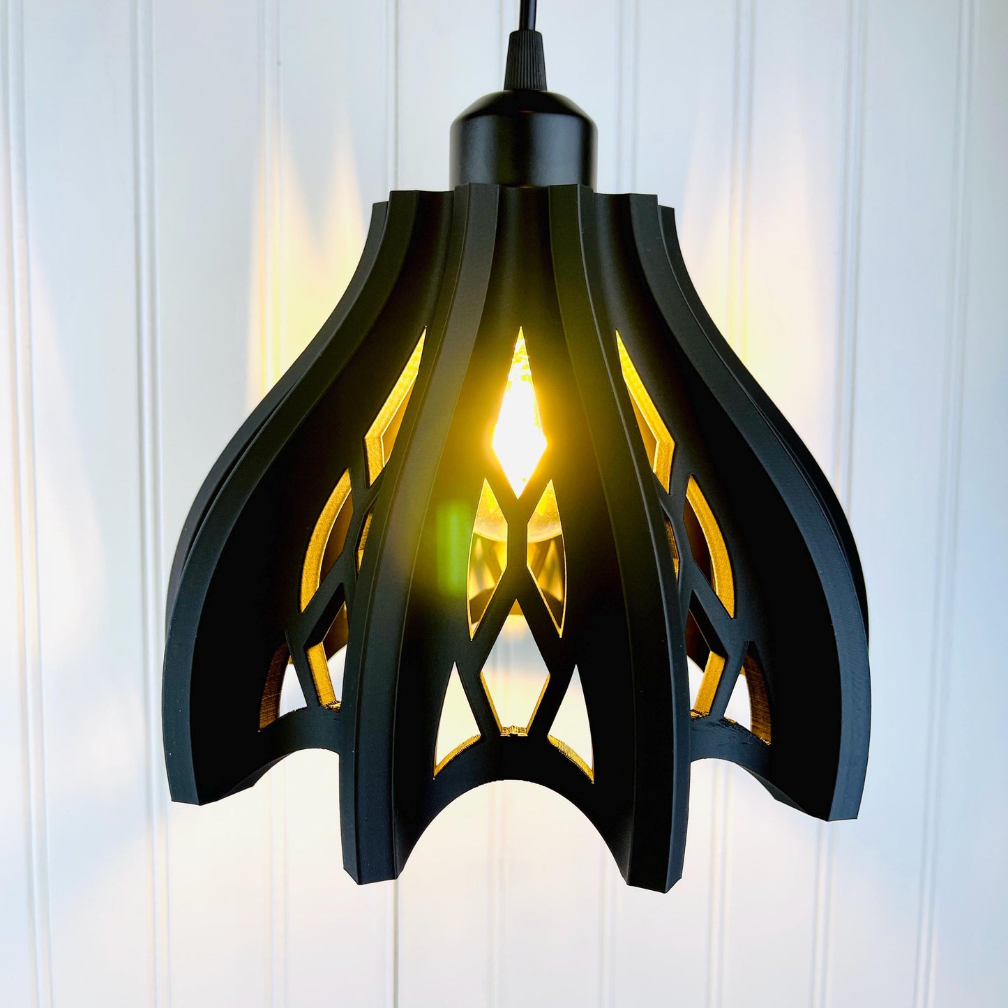 Gothic Inspired Pendant Lamp, Arch Pendant Lamp