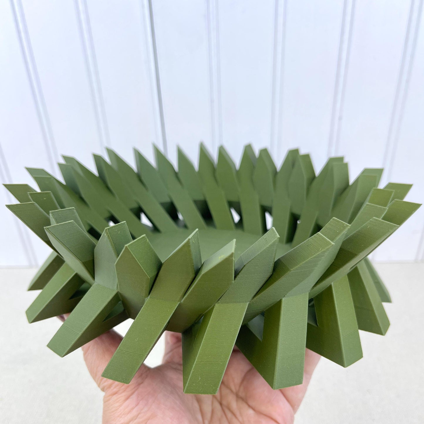 Novi Catch-All Bowl, Modern Storage Bowl, Spiky Design, Functional Art