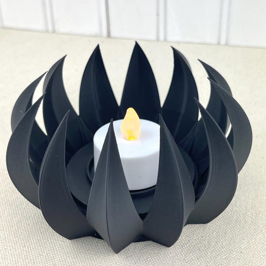 Modern Minimalist Tealight Holder, Yaro Tealight Candle Holder, Small Candle Holder