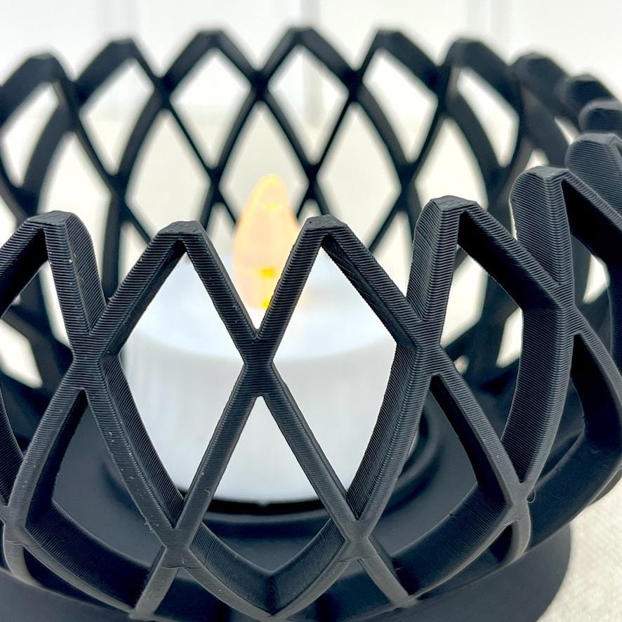 Modern Minimalist Tealight Holder, Javi Tealight Candle Holder, Small Candle Holder