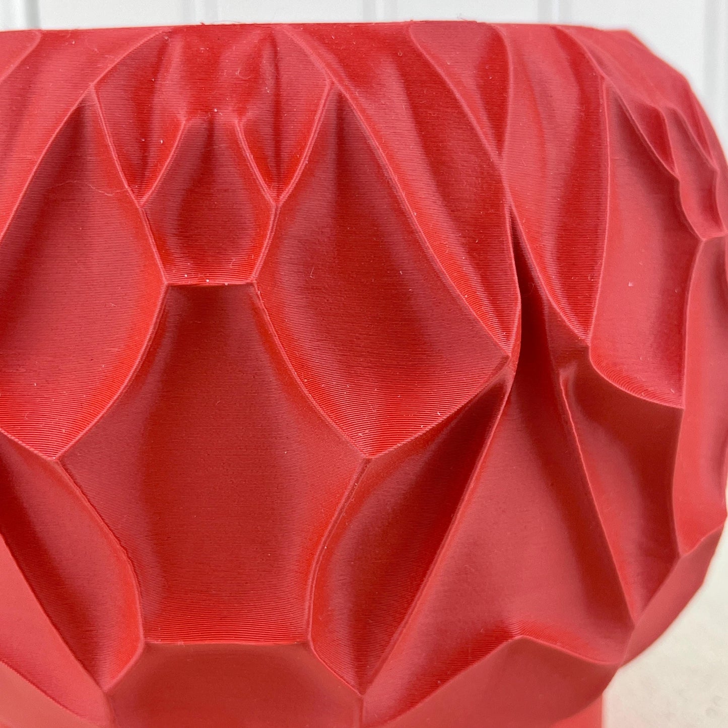 Modern Geometric Planter Pot, Vessel Planter Pot, Small Indoor Flower Pot, Modern Planter with Saucer