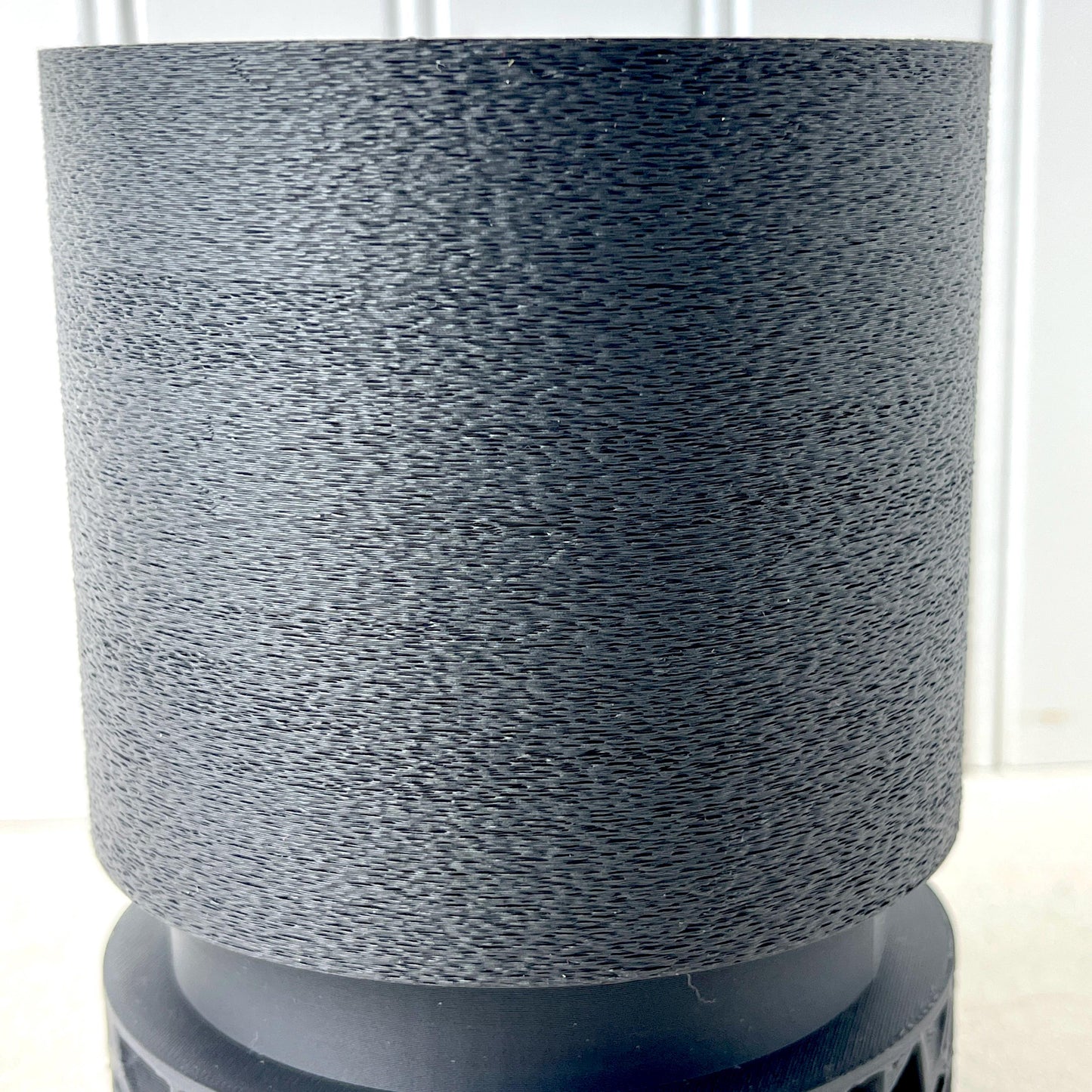 Modern Indoor Planter Pot, Vori Planter Pot 02, Planter with Decorative Base, Textured Flower Pot