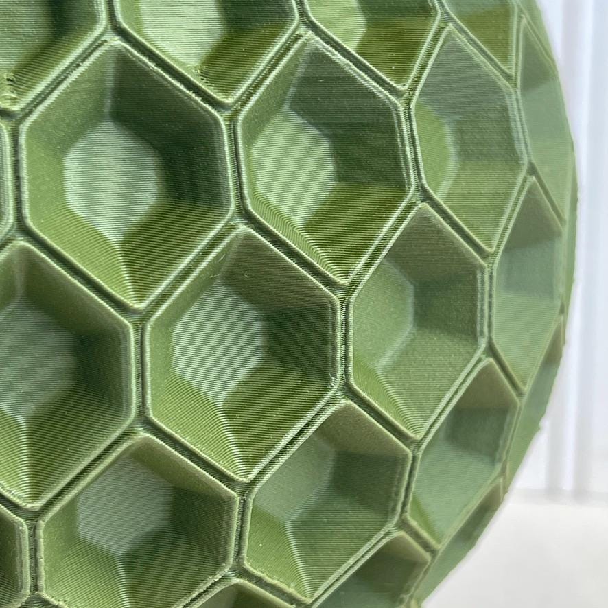 Modern Geometric Planter Pot, Hexa Planter Pot 02, Honeycomb Design