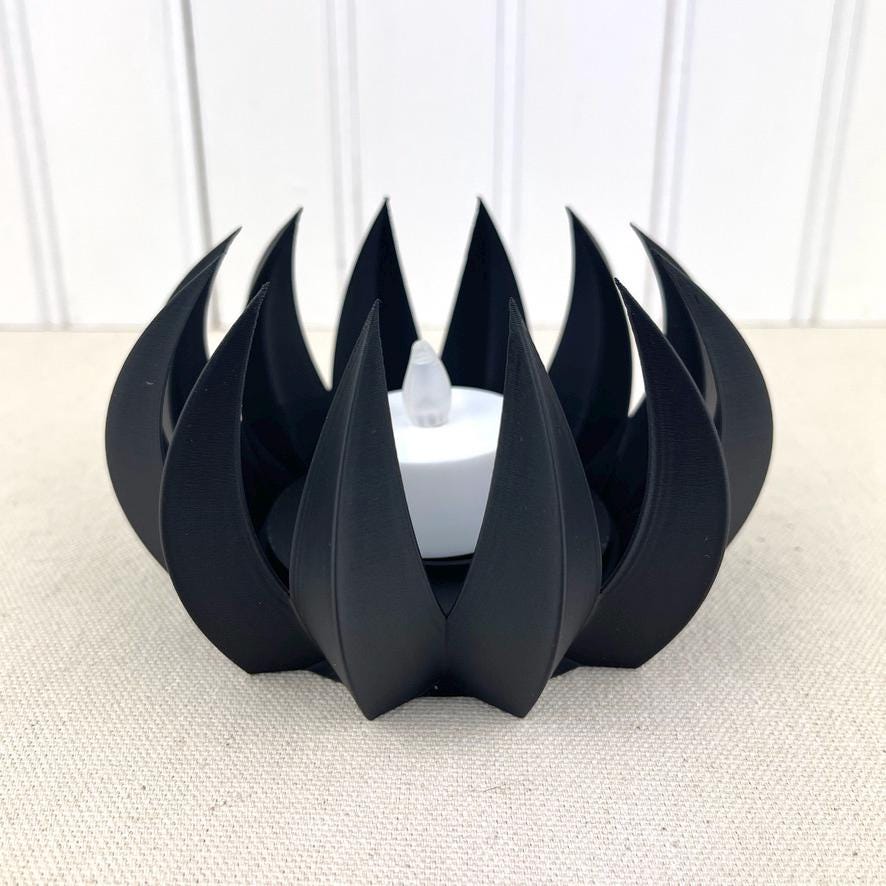 Modern Minimalist Tealight Holder, Yaro Tealight Candle Holder, Small Candle Holder