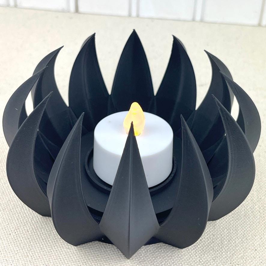 Modern Minimalist Tealight Holder, Yaro Tealight Candle Holder, Small Candle Holder