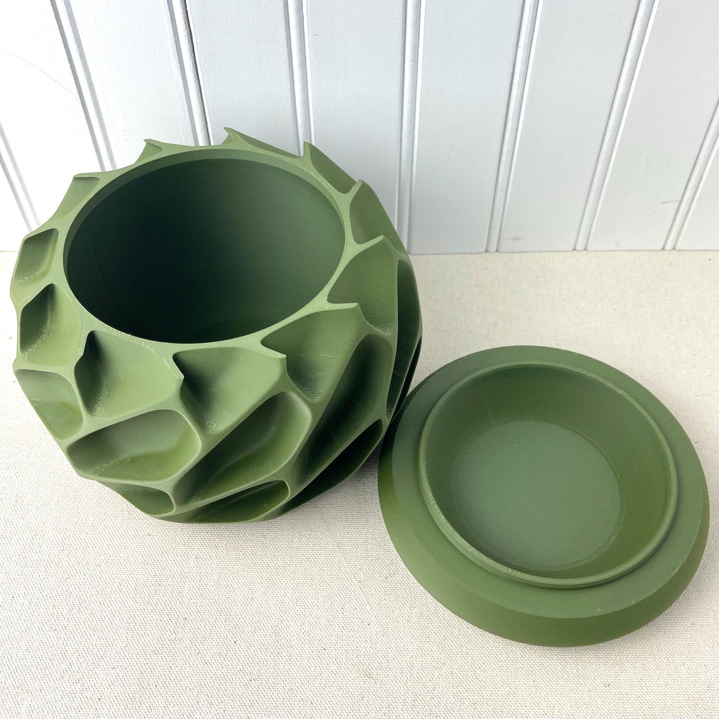 Modern Geometric Planter Pot, Exo Planter Pot