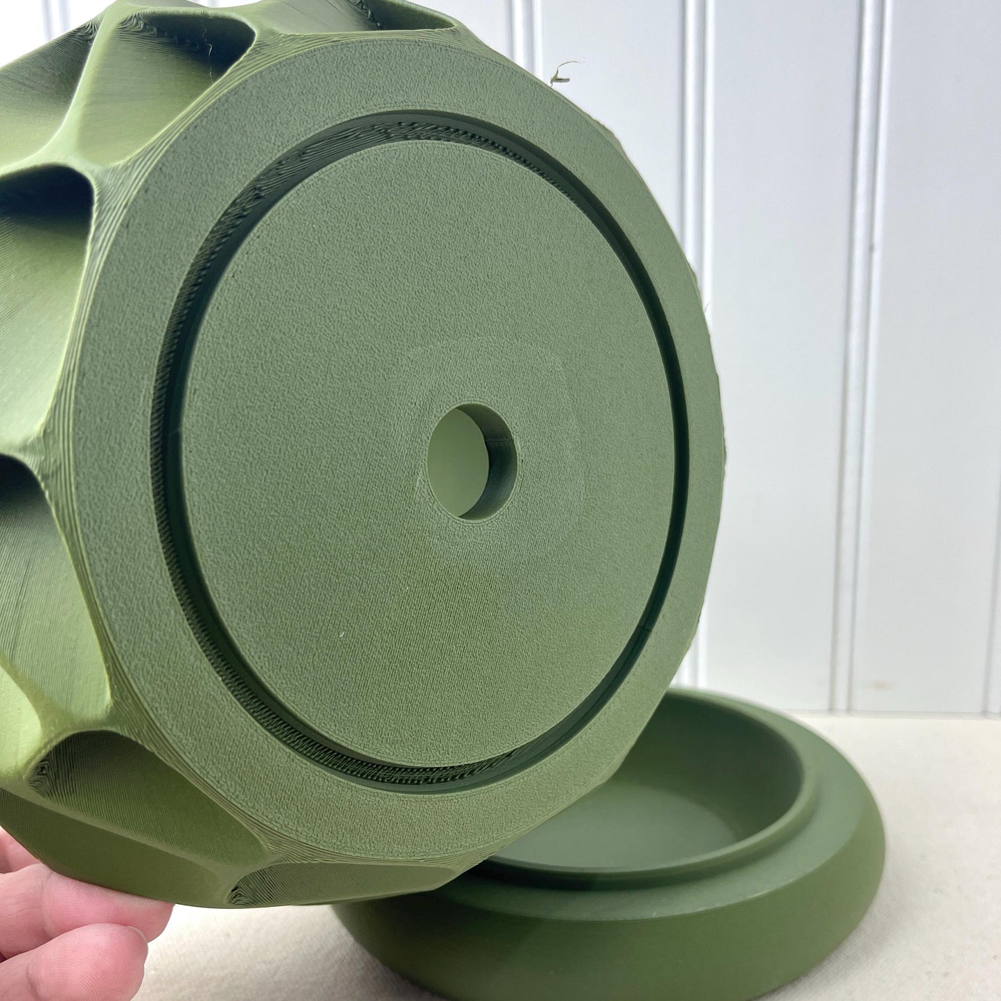 Modern Geometric Planter Pot, Exo Planter Pot