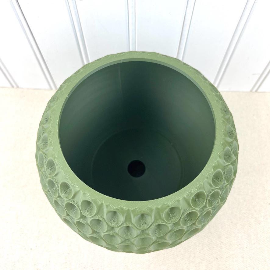 Playful Modern Planter, Bubble Planter Pot, Bubble Texture, Indoor Flower Pot