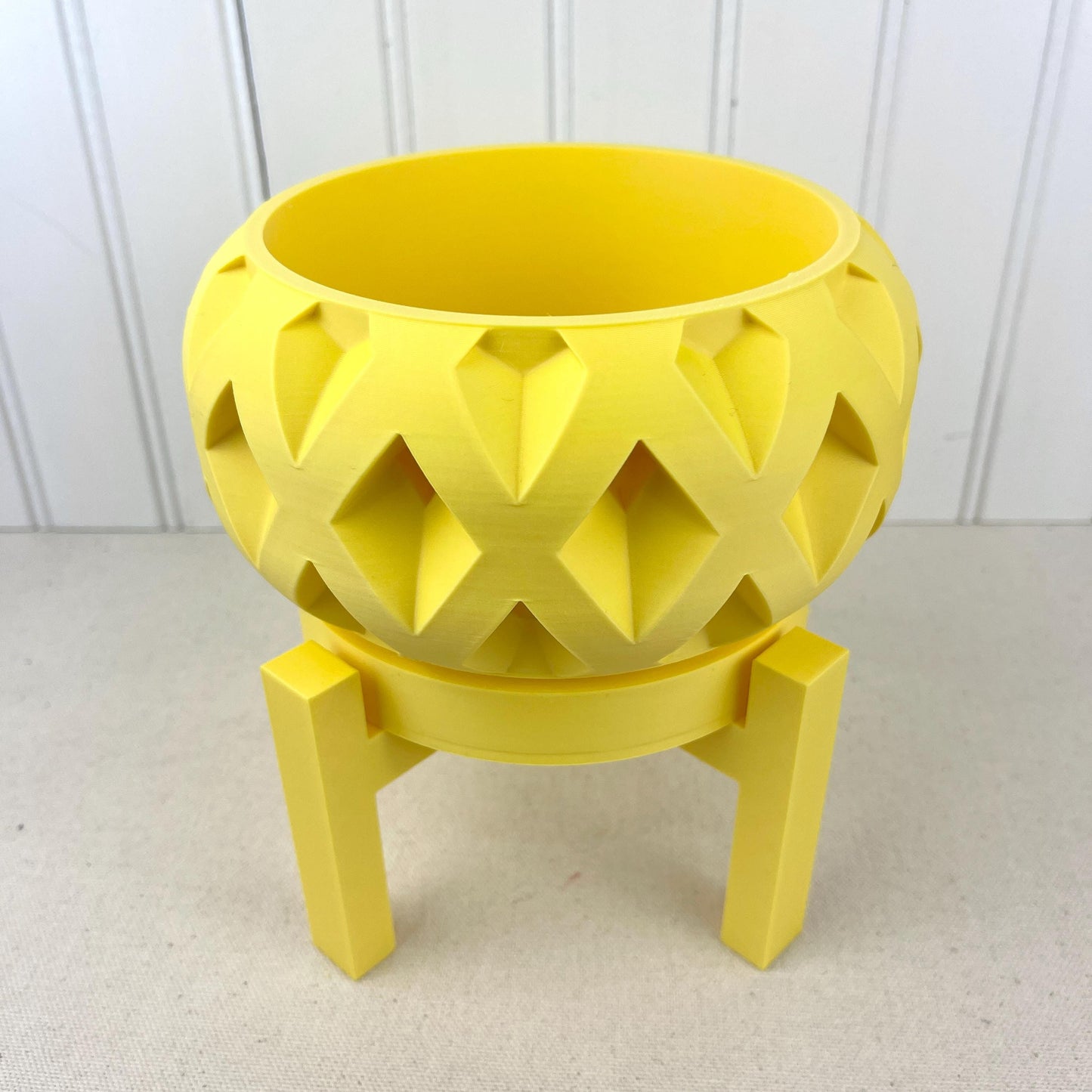 Geometric Indoor Planter Pot, Welen Planter Pot, Indoor Flower Pot, Bold Modern Planter Pot