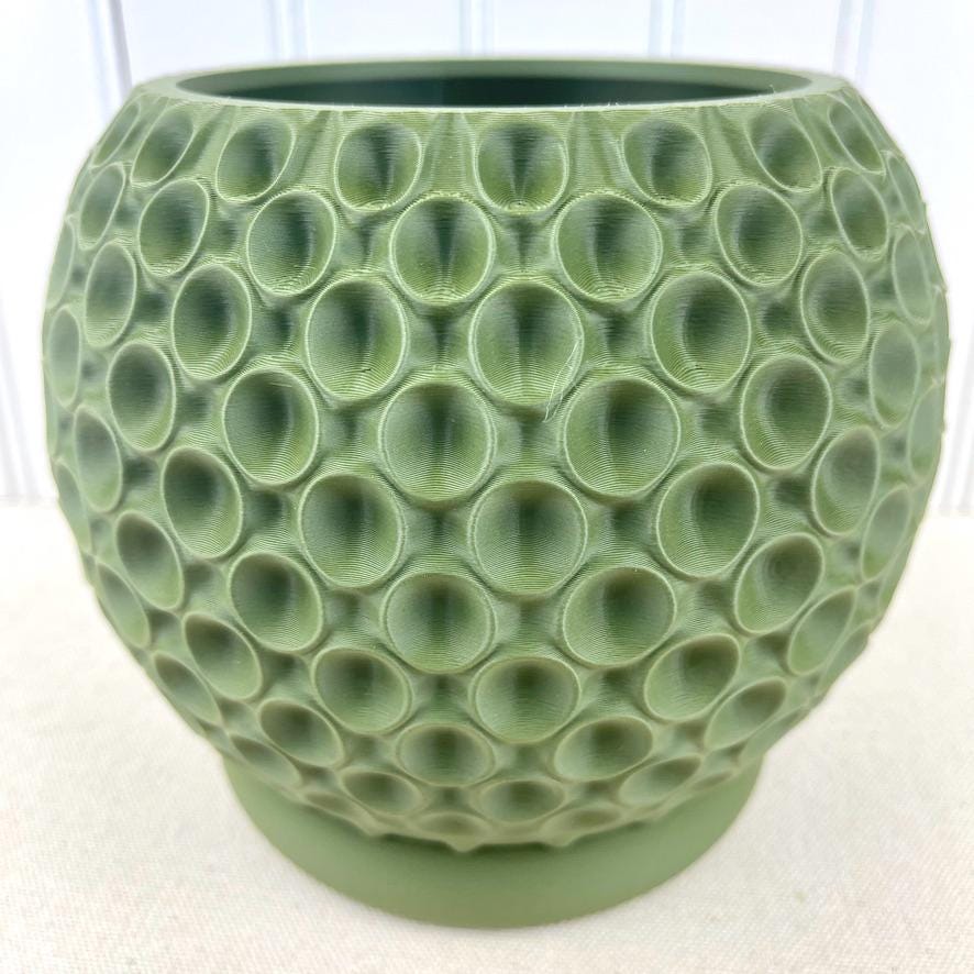 Playful Modern Planter, Bubble Planter Pot, Bubble Texture, Indoor Flower Pot